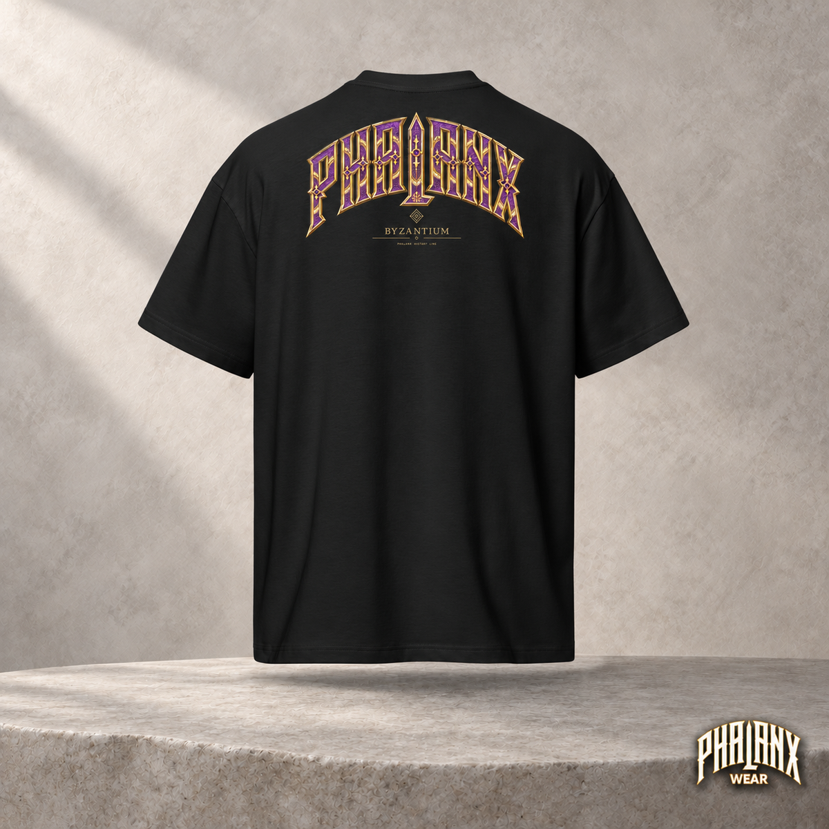 PHALANX Byzantium – Oversized Boxy-Fit Heavy T-Shirt