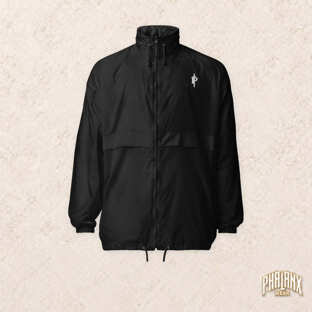 Phalanx Windbreaker – Unisex – Black