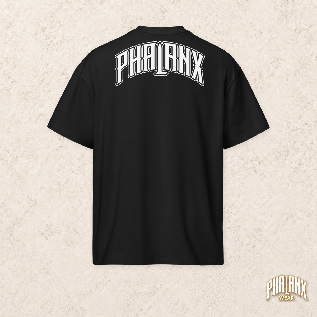 PHALANX Oversized Boxy-Fit Heavy T-Shirt
