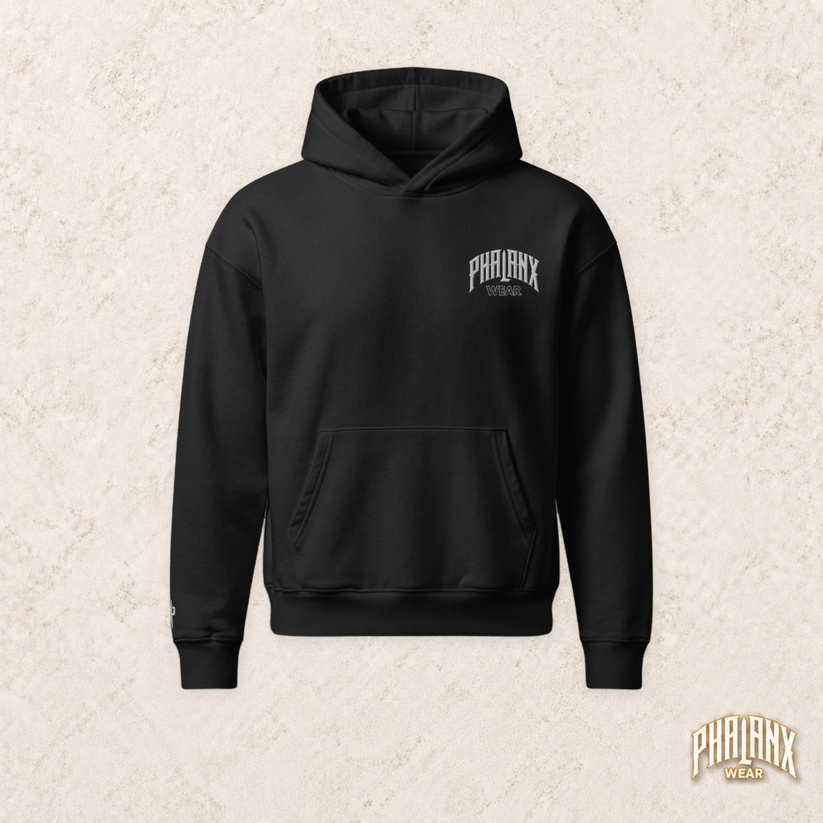 PHALANX Unisex Relaxed Midweight Hoodie