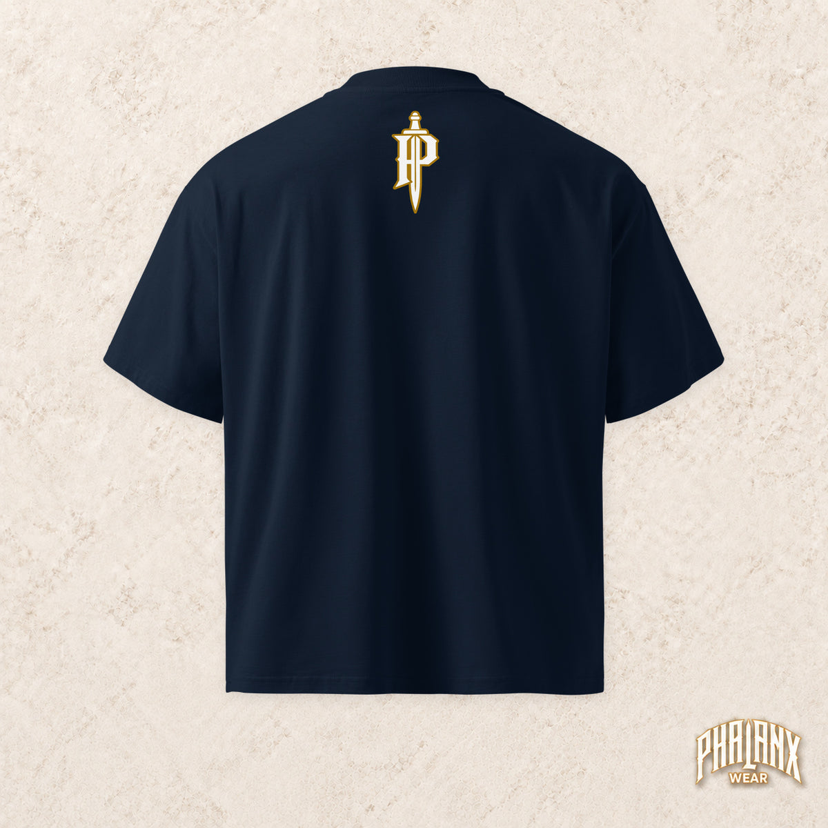 PHALANX Organic Oversized T-Shirt – Wordmark