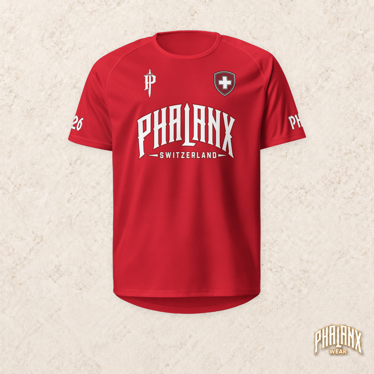PHALANX Swiss Supporter Shirt (Red)