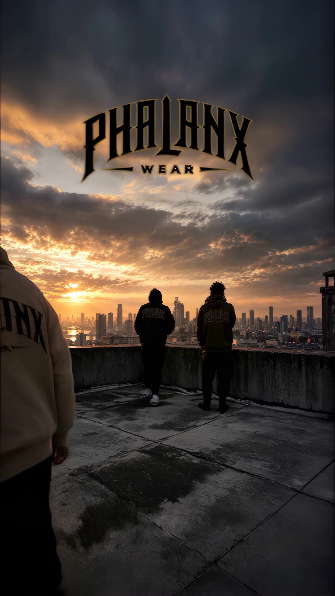 PHALANX WEAR – erster Frame des mobilen Hero-Videos