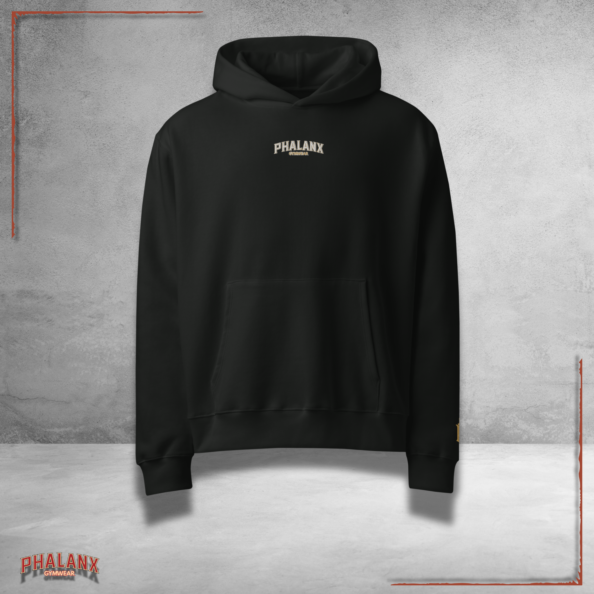Phalanx schwerer Oversized Hoodie