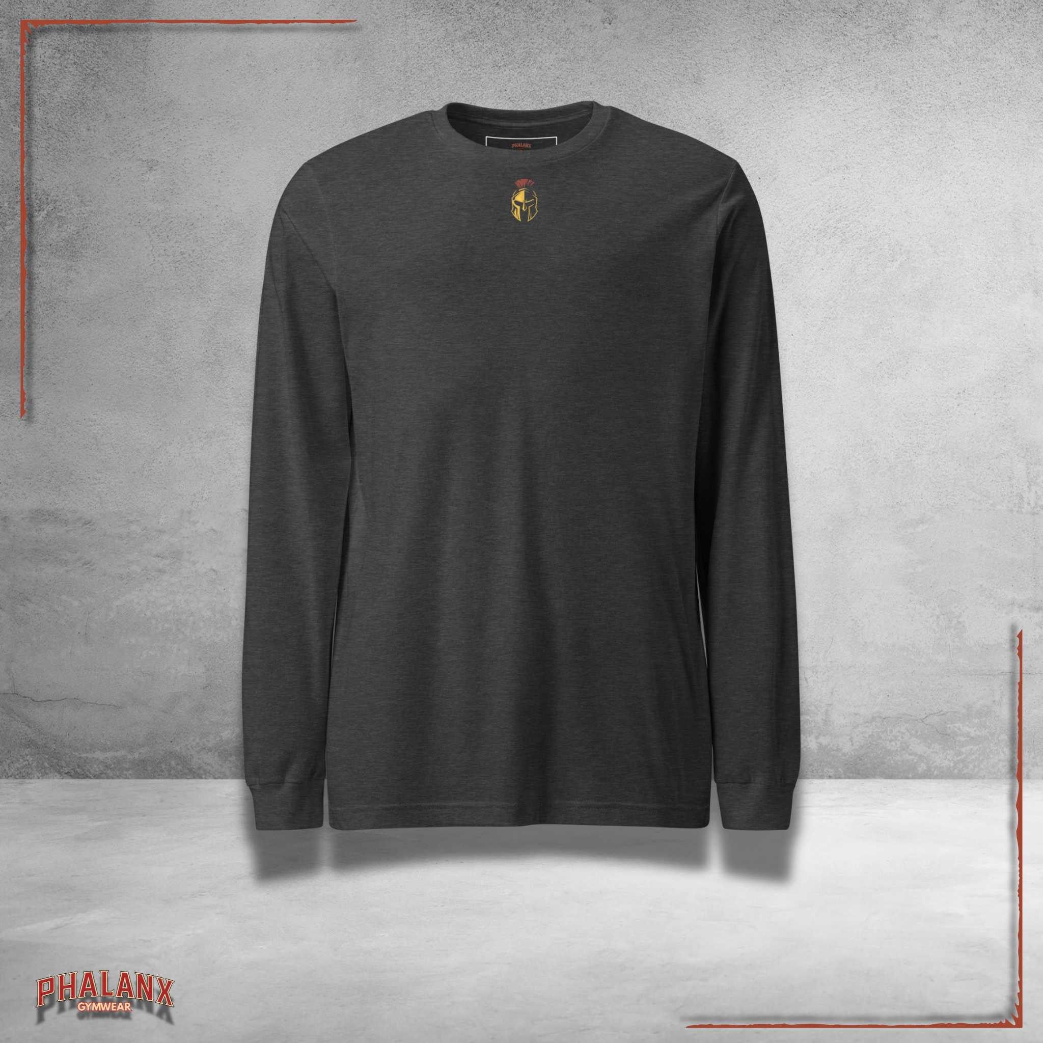 Phalanx Row 1 Premium Longsleeve Shirt – Gymwear &amp; Streetwear for Men | Phalanx Wear Switzerland