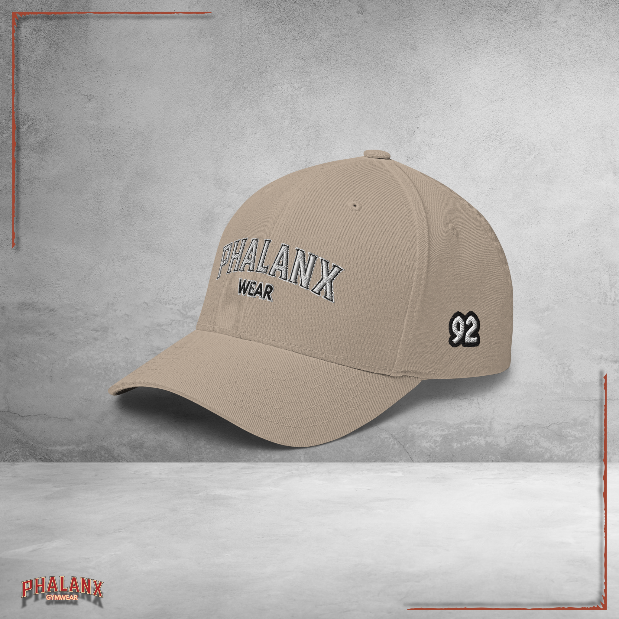 Phalanx "Romulus" Flexfit Cap mit Stick Logos