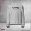 Phalanx locker geschnittener Unisex-Pullover mit Rundhalsausschnitt