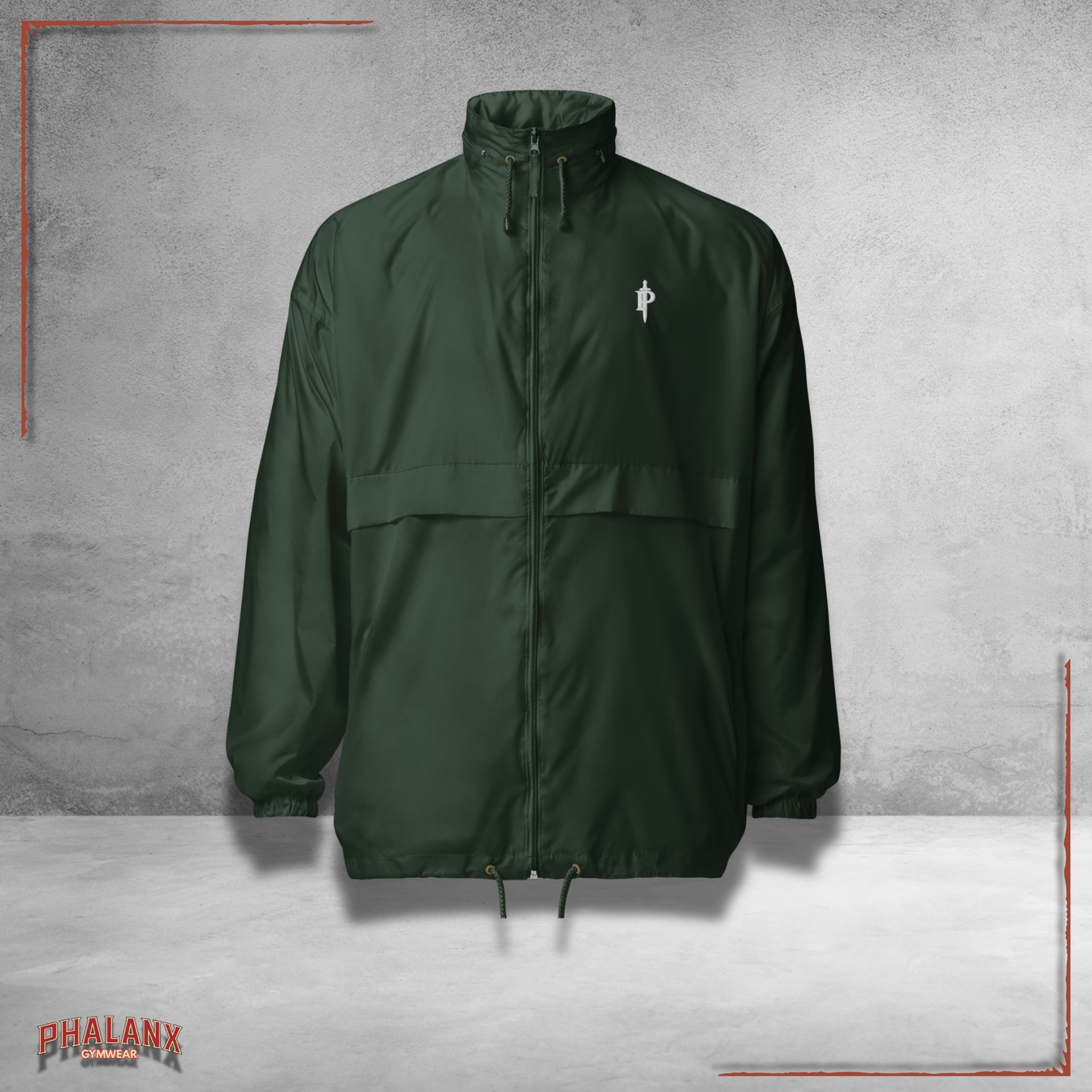 Phalanx Windbreaker – Unisex – Green