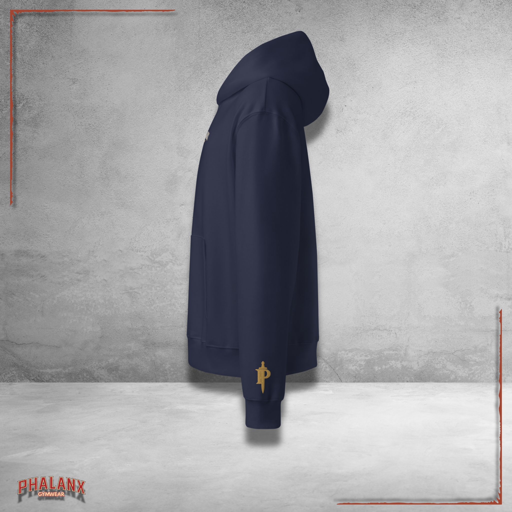 Phalanx schwerer Oversized Hoodie