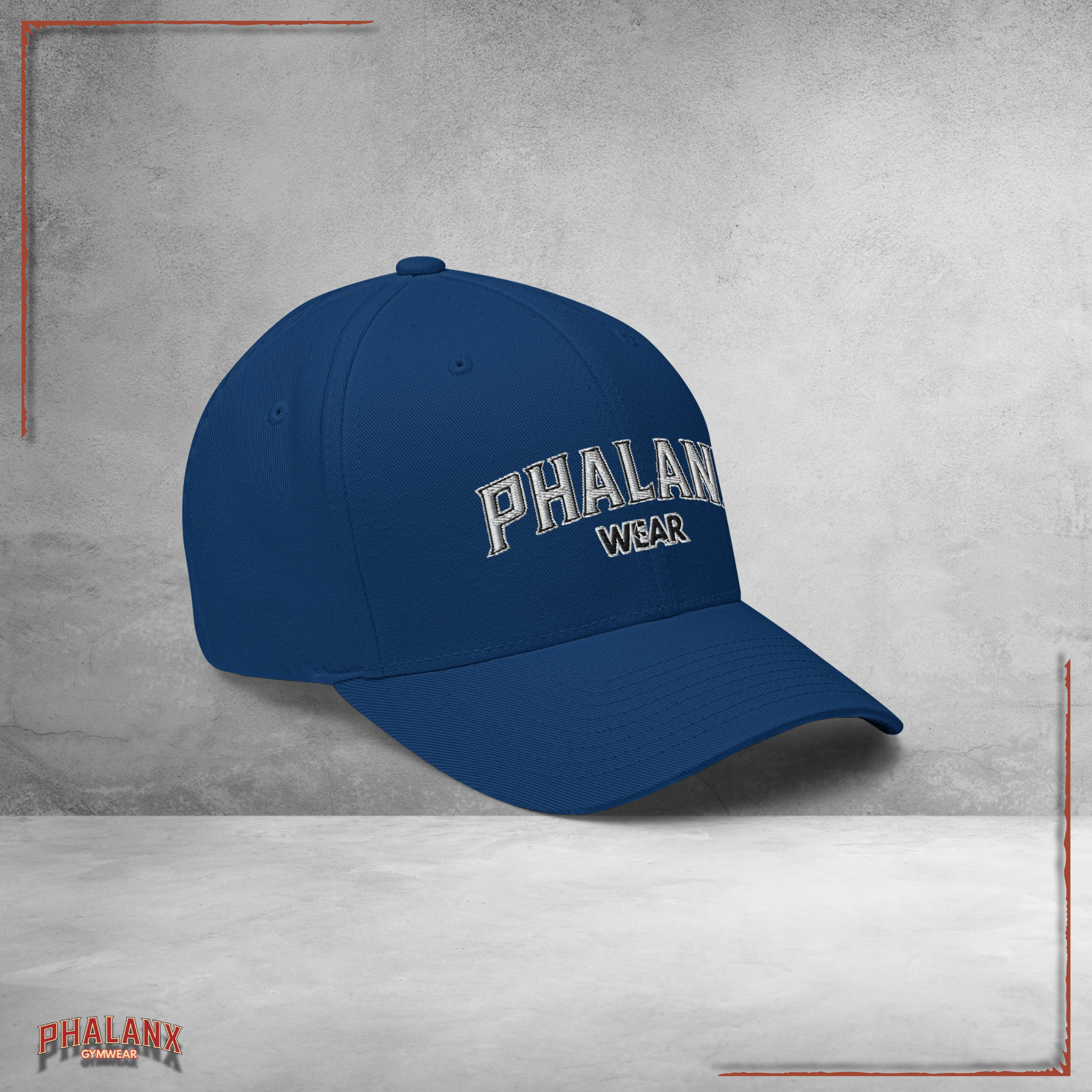 Phalanx "Romulus" Flexfit Cap mit Stick Logos