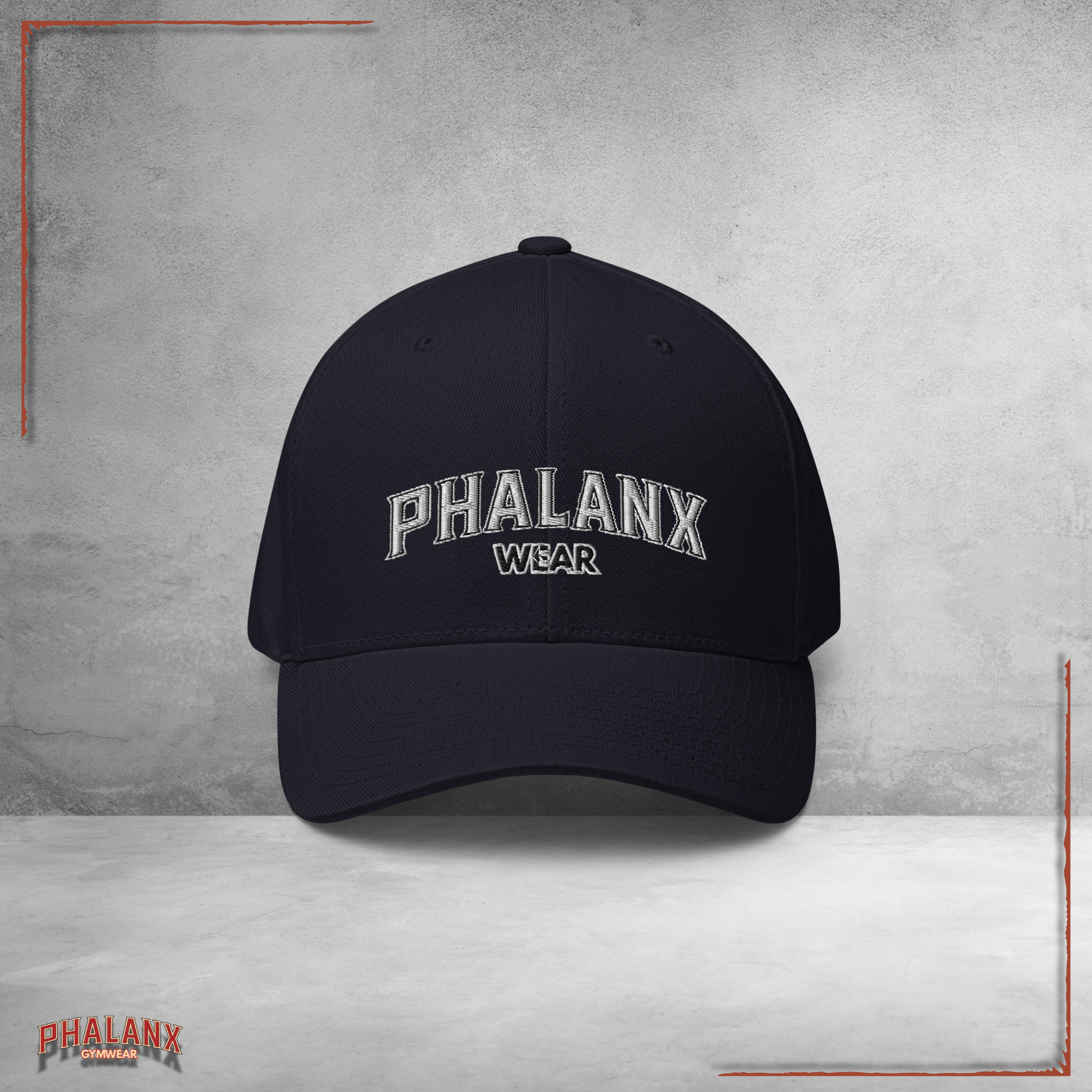 Phalanx "Romulus" Flexfit Cap mit Stick Logos