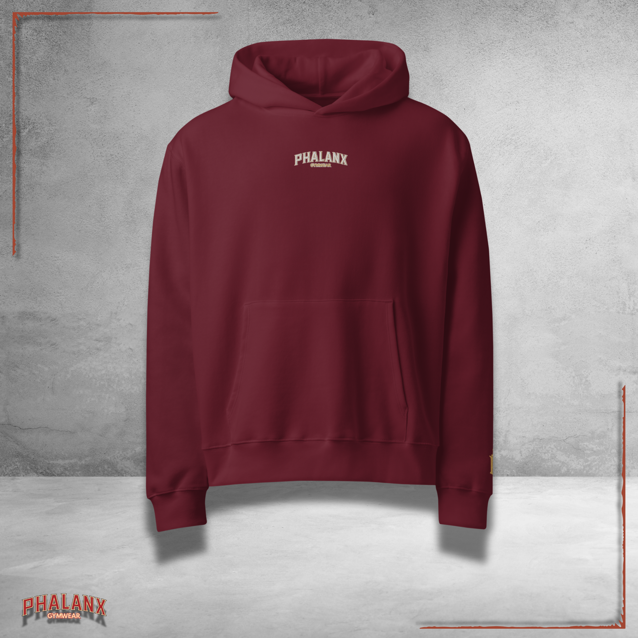 Phalanx schwerer Oversized Hoodie
