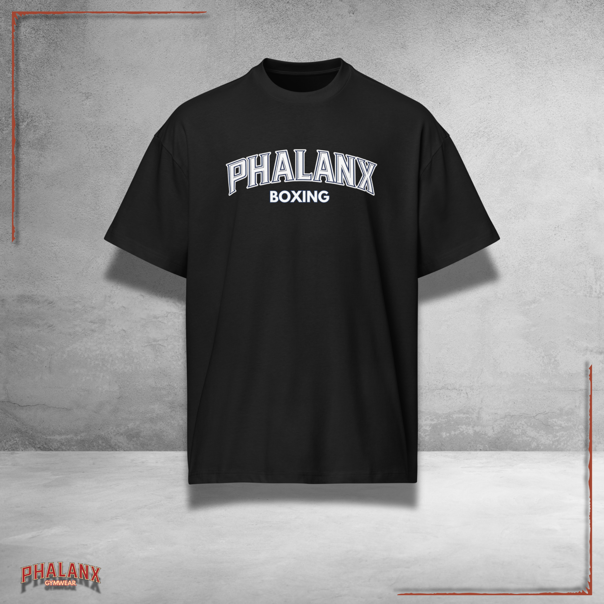 Phalanx "Boxing" Oversized Boxy-Fit HEAVY T-Shirt