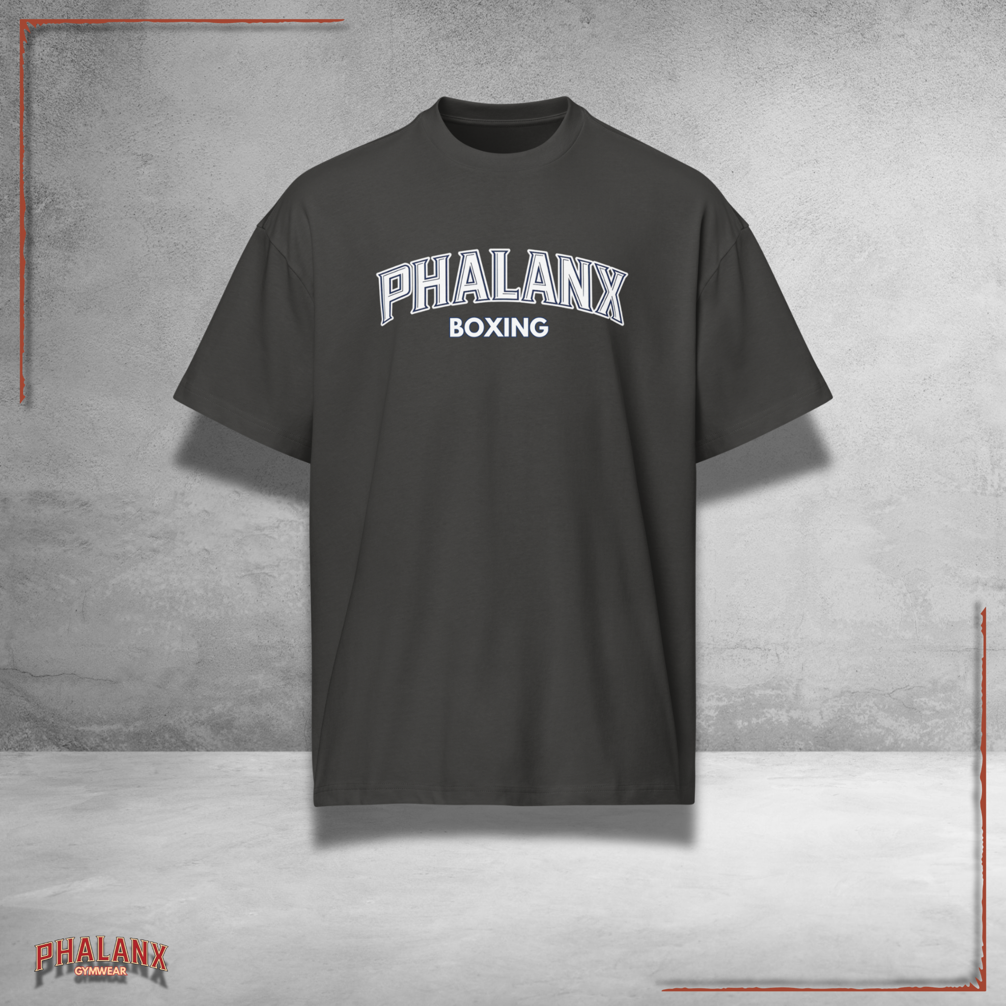 Phalanx "Boxing" Oversized Boxy-Fit HEAVY T-Shirt