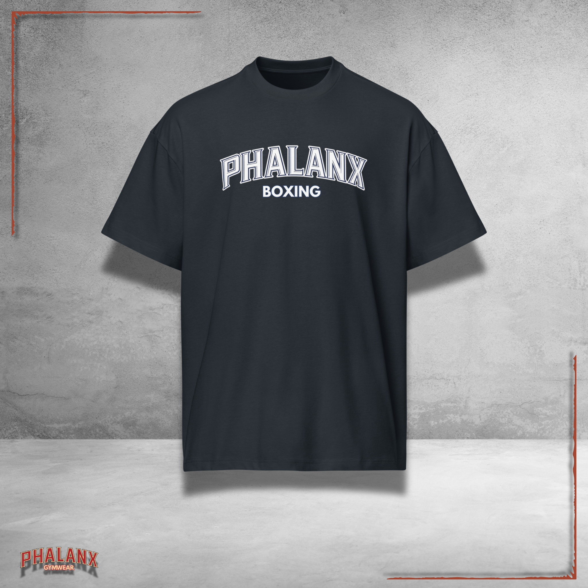 Phalanx "Boxing" Oversized Boxy-Fit HEAVY T-Shirt