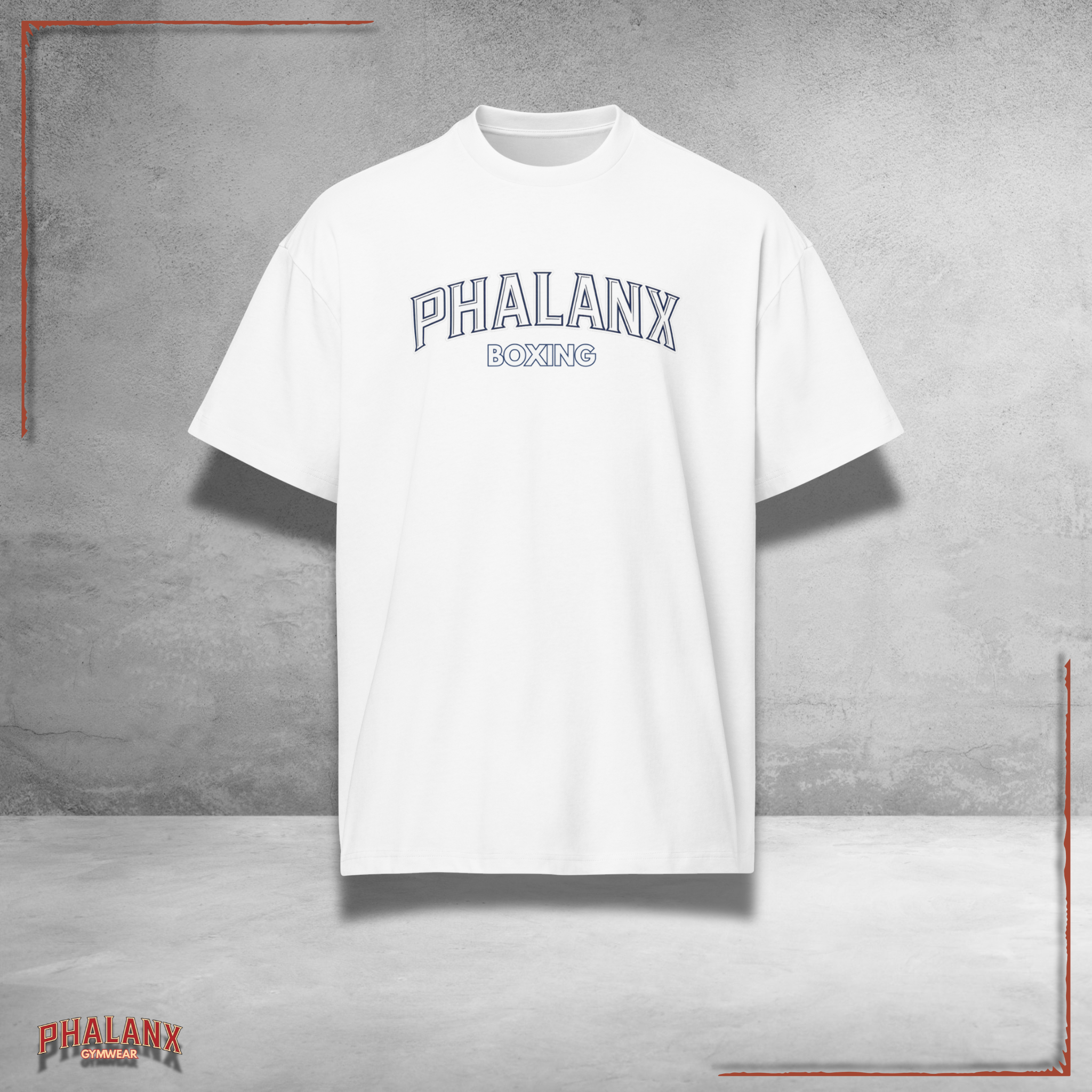 Phalanx "Boxing" Oversized Boxy-Fit HEAVY T-Shirt