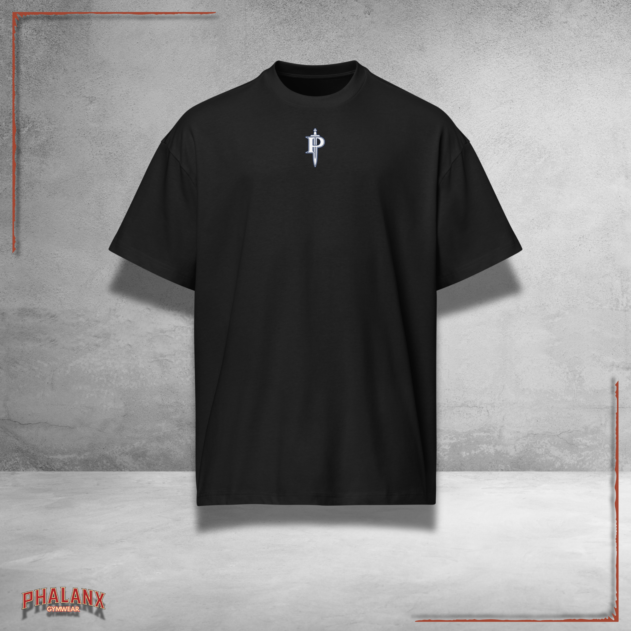 Phalanx "Boxing" Oversized Front and Back Boxy-Fit HEAVY T-Shirt