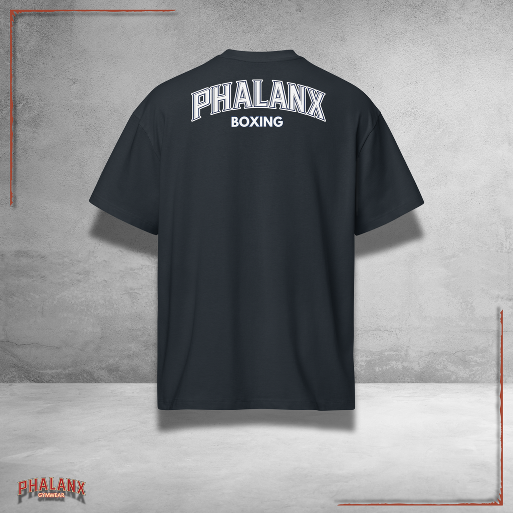Phalanx "Boxing" Oversized Front and Back Boxy-Fit HEAVY T-Shirt