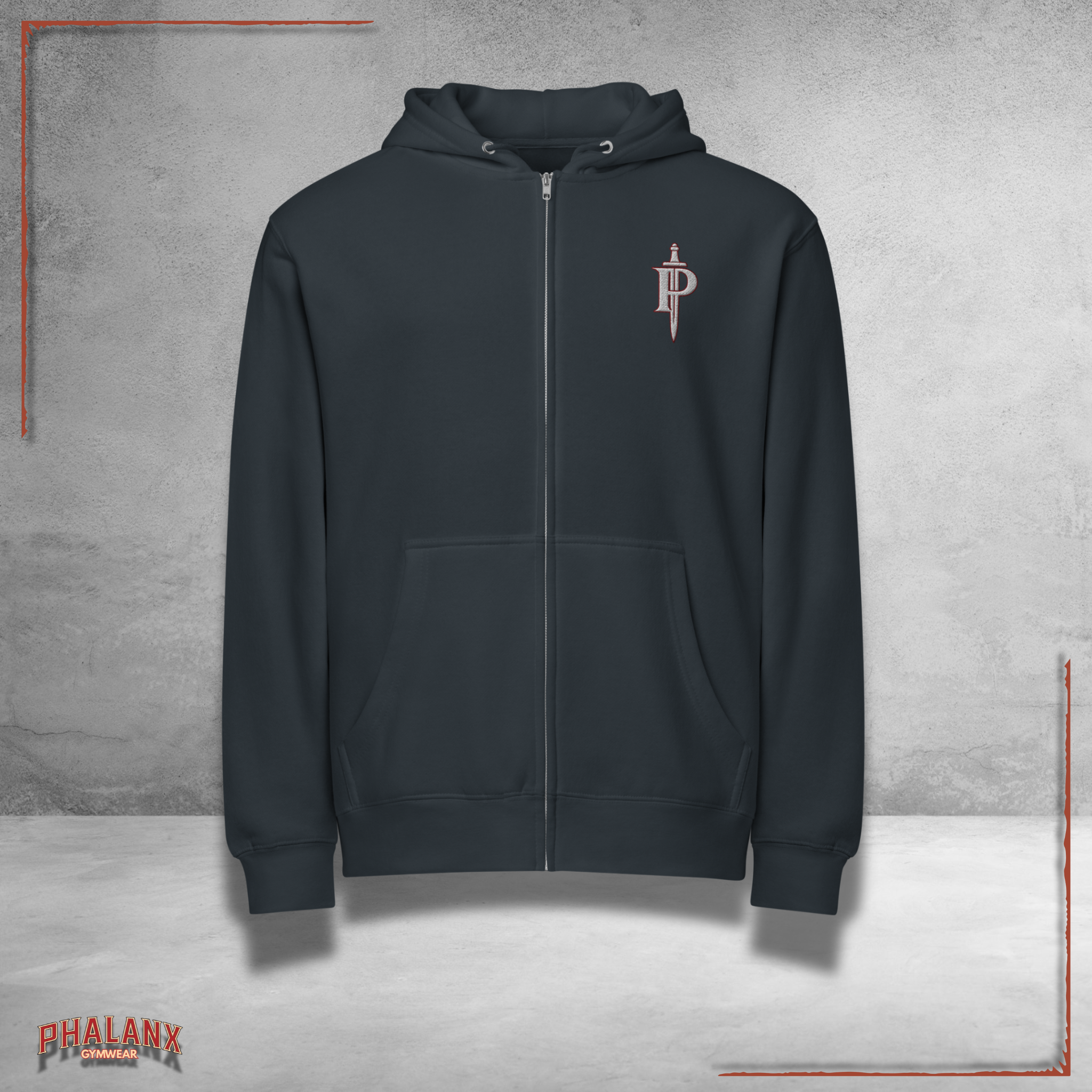 Phalanx Premium-Zip-Hoodie
