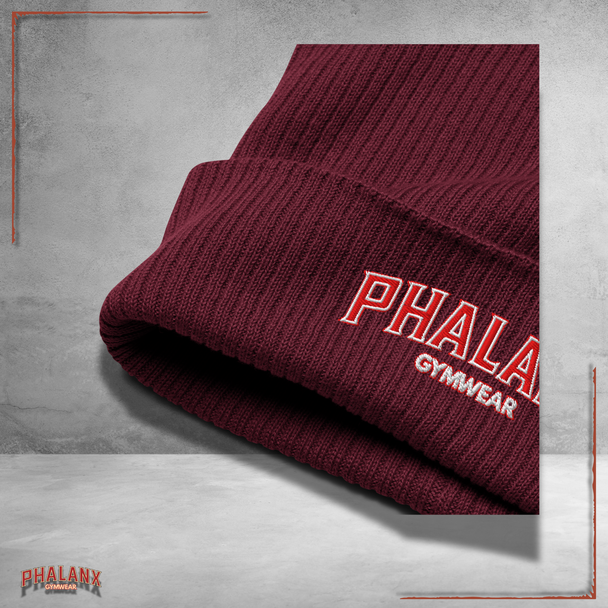 Phalanx Bio-Baumwolle Beanie