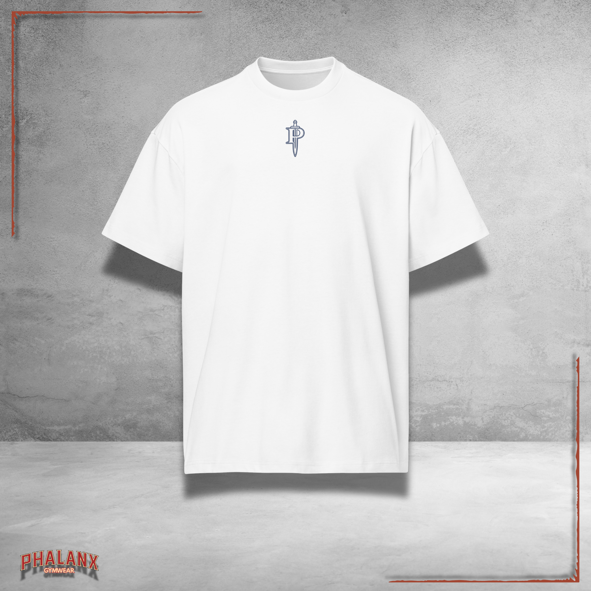 Phalanx "Boxing" Oversized Front and Back Boxy-Fit HEAVY T-Shirt