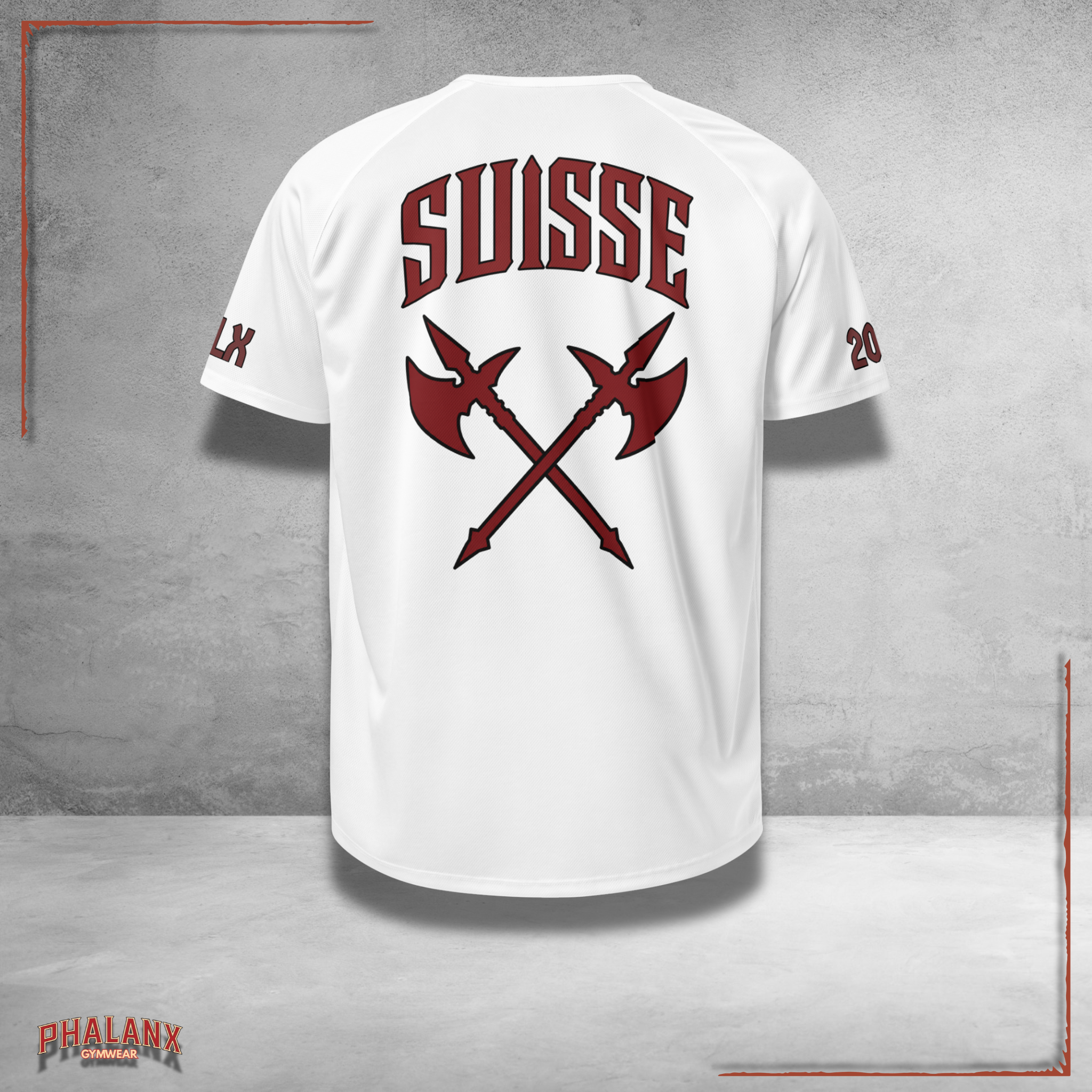 PHALANX Swiss Supporter Shirt (White)