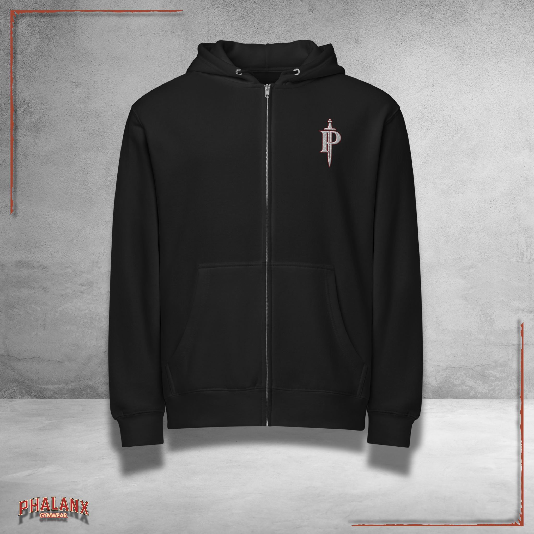 Phalanx Premium-Zip-Hoodie