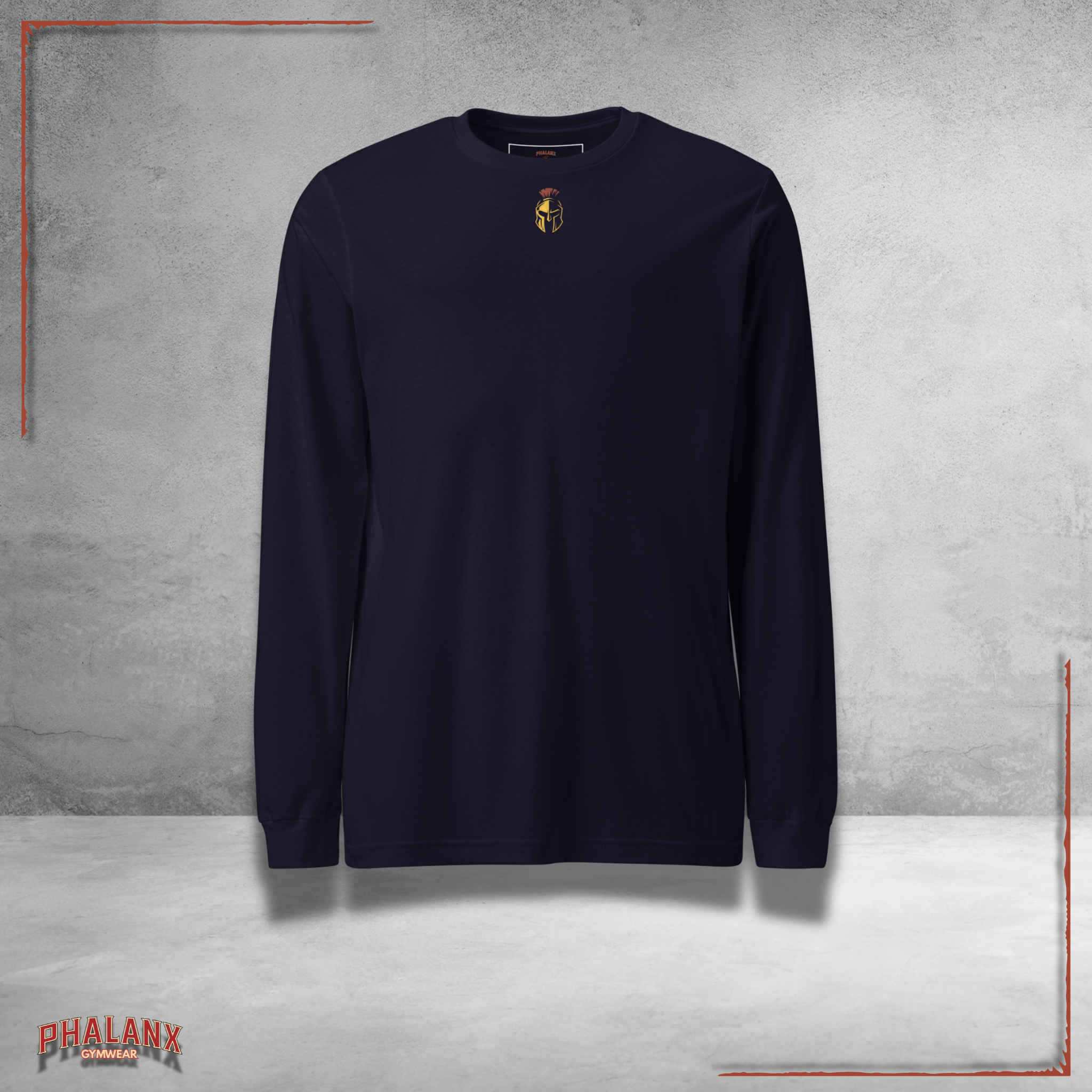 Phalanx Row 1 Premium Longsleeve Shirt – Gymwear &amp; Streetwear for Men | Phalanx Wear Switzerland