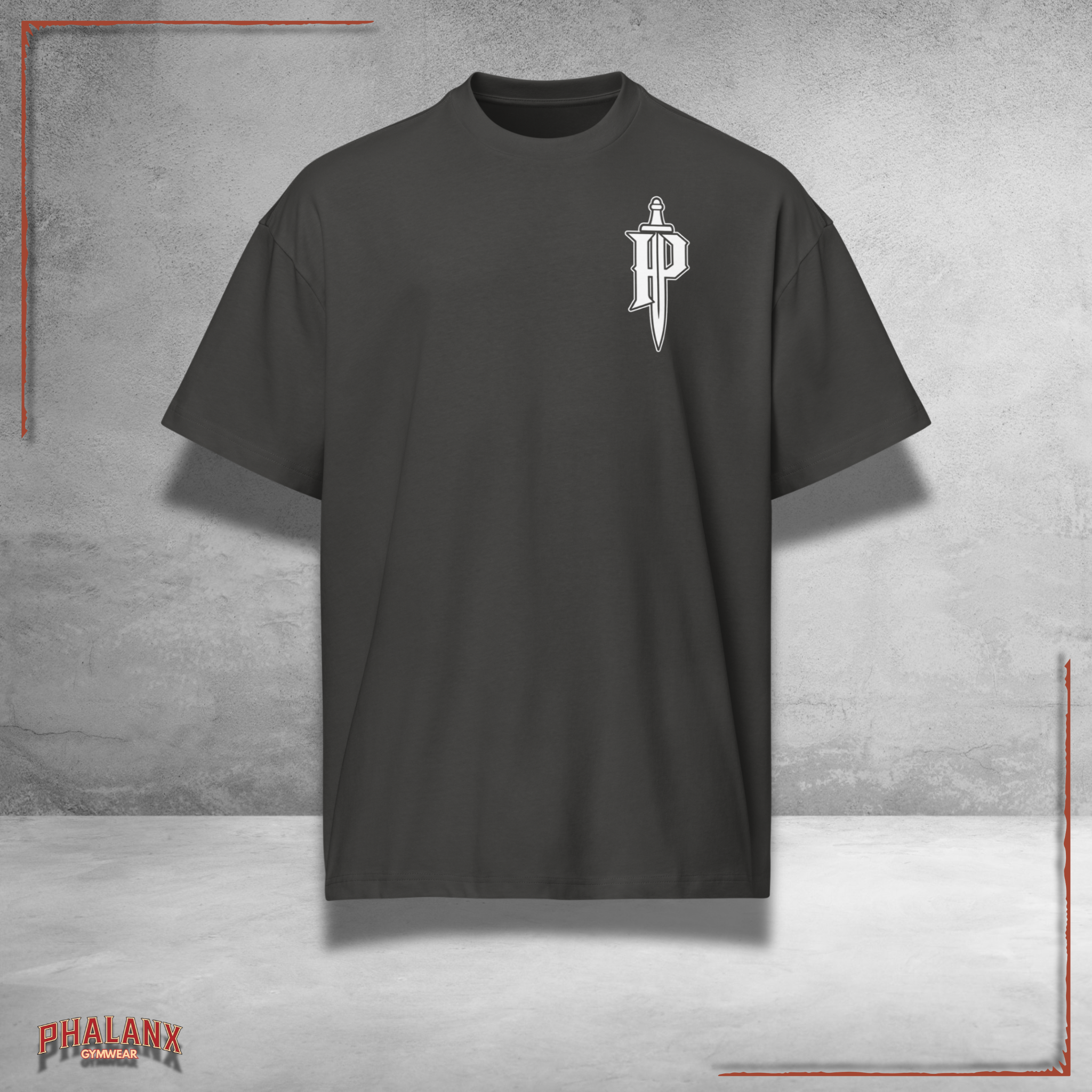 Phalanx Oversized Boxy-Fit Heavy T-Shirt