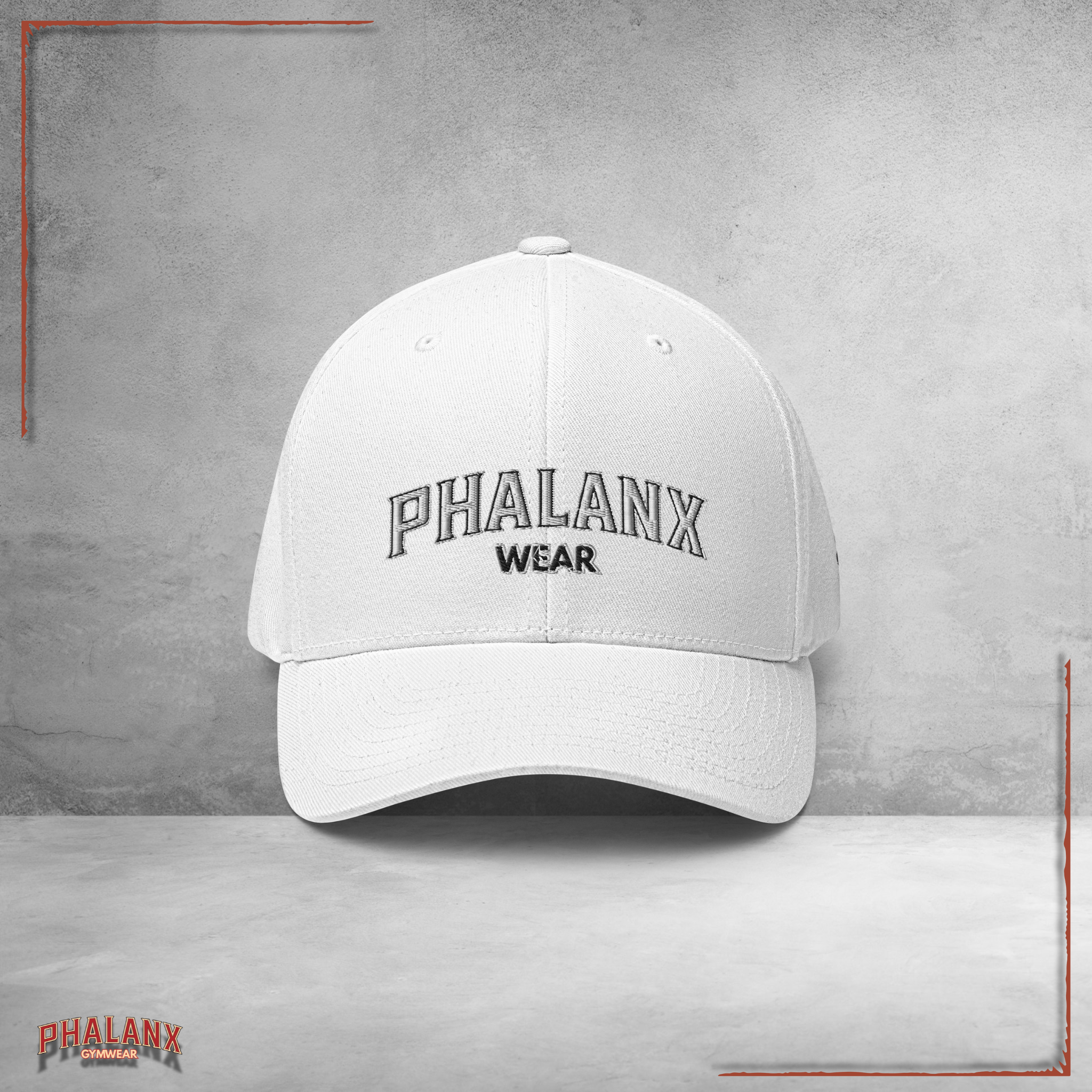 Phalanx "Romulus" Flexfit Cap mit Stick Logos
