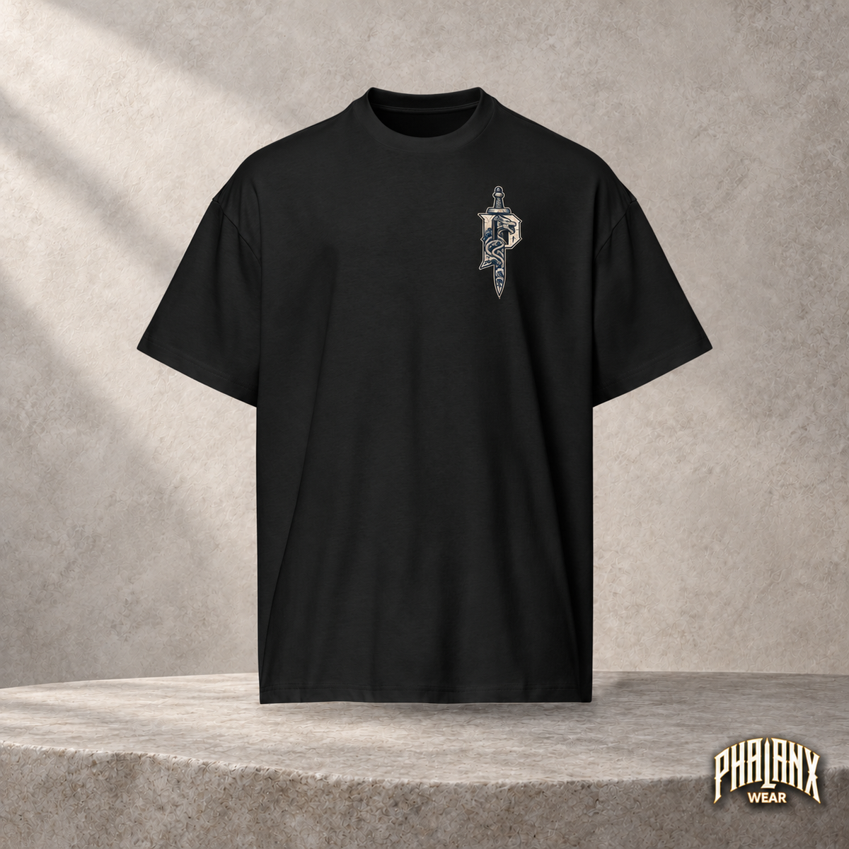 PHALANX Viking – Oversized Boxy-Fit Heavy T-Shirt