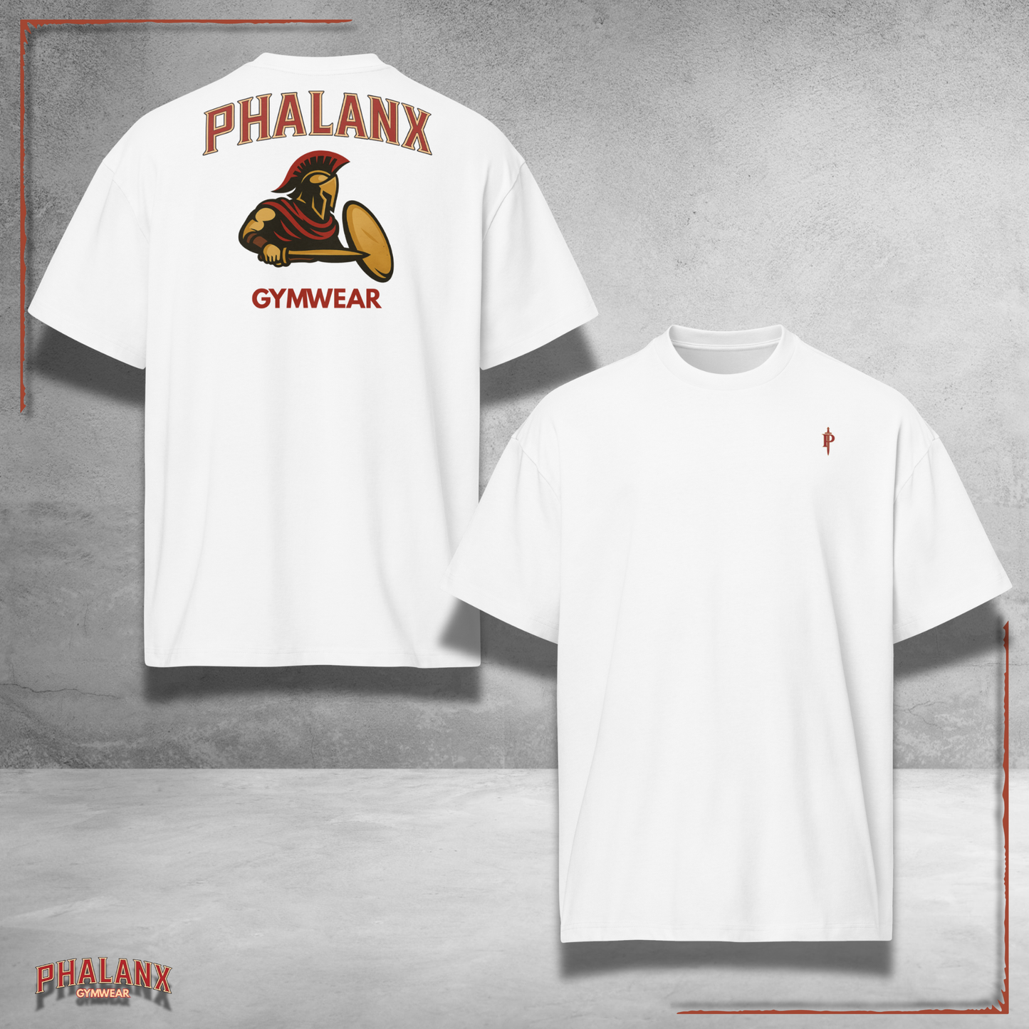 Phalanx Oversized Boxy-Fit HEAVY T-Shirt