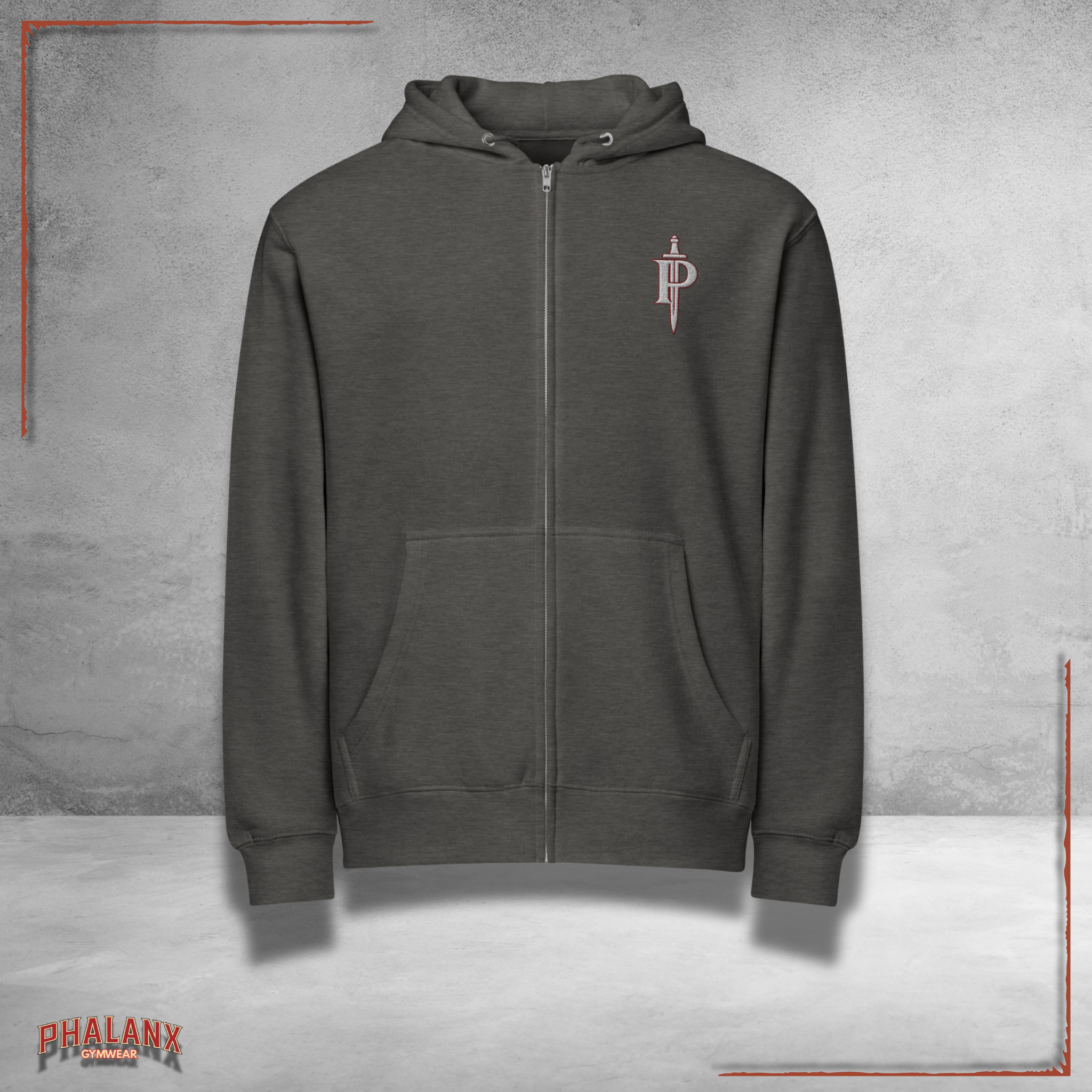 Phalanx Premium-Zip-Hoodie