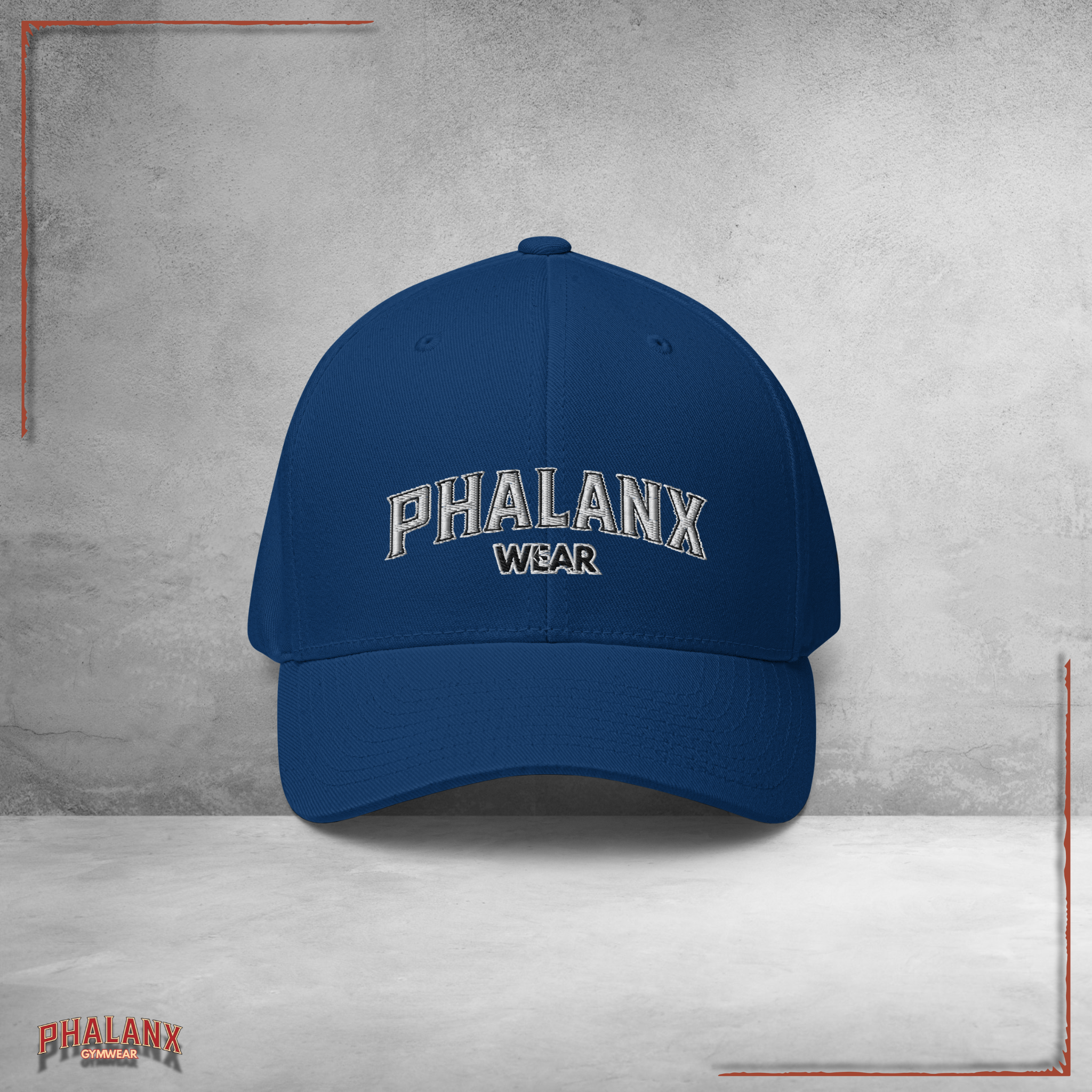 Phalanx "Romulus" Flexfit Cap mit Stick Logos