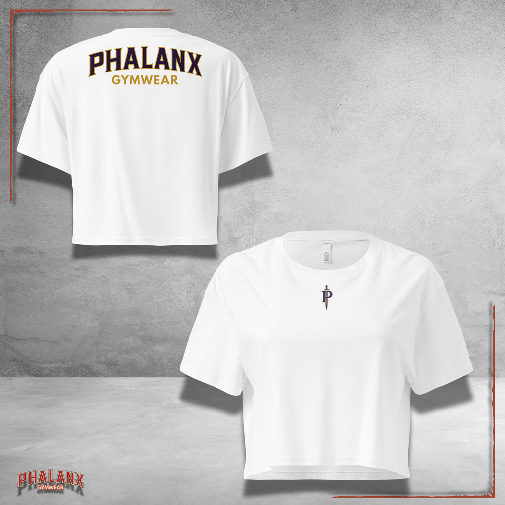 Phalanx Row 1 Premium Cropped Top for Ladies – Gymwear &amp; Streetwear | Phalanx Wear Switzerland