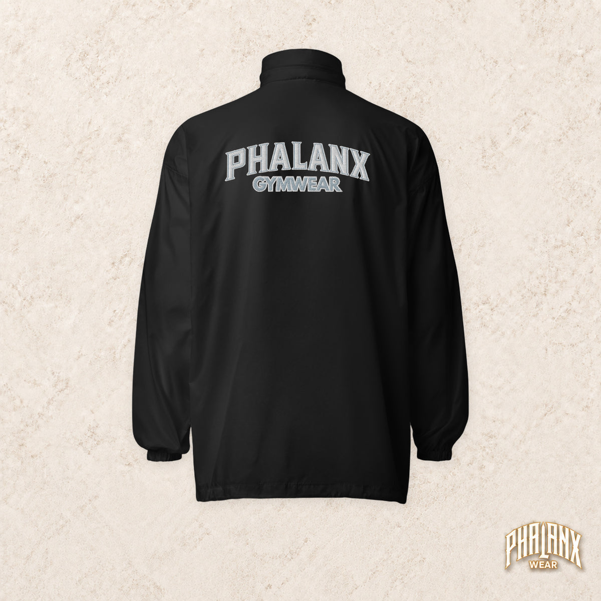 Phalanx Windbreaker – Unisex – Black