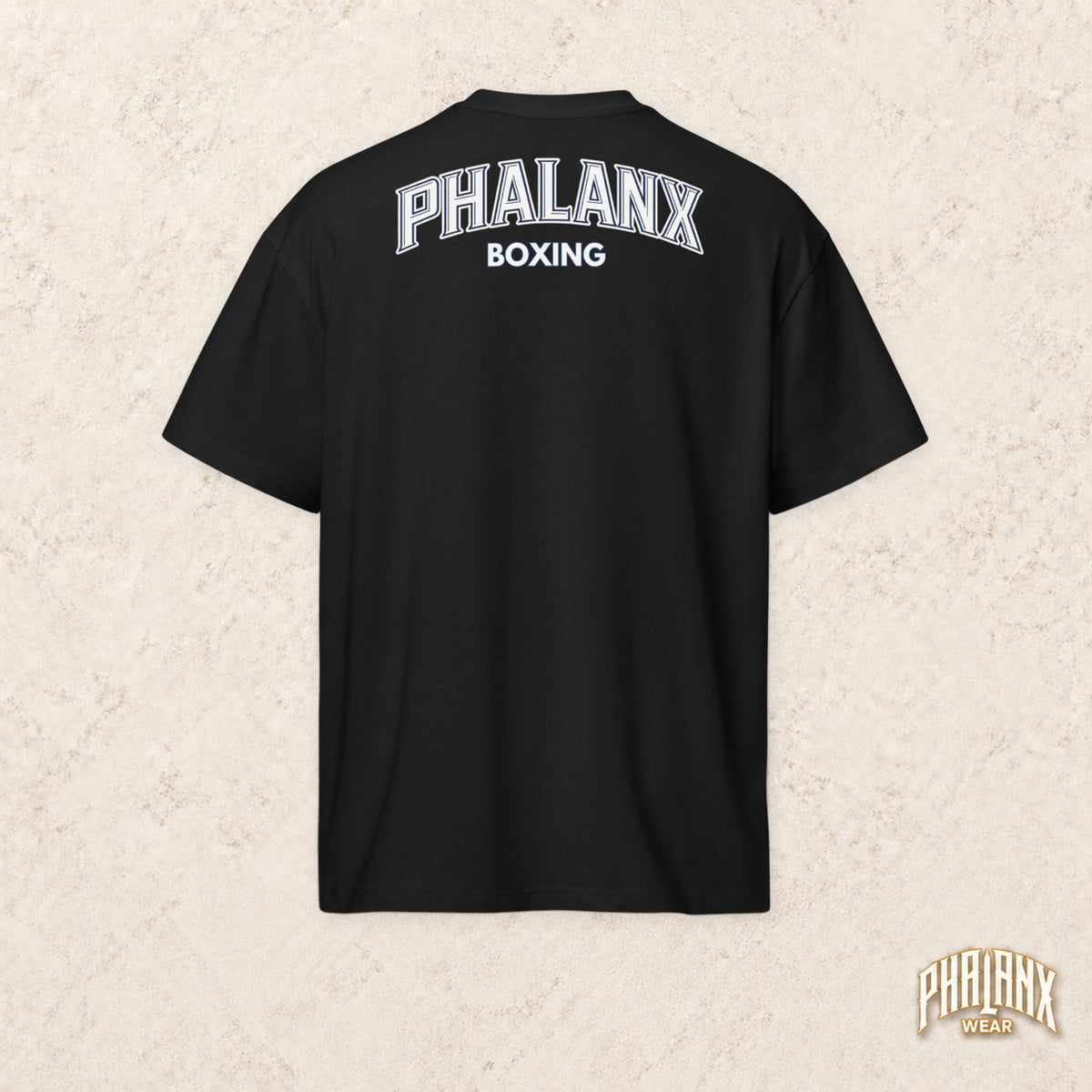 Phalanx "Boxing" Oversized Front and Back Boxy-Fit HEAVY T-Shirt