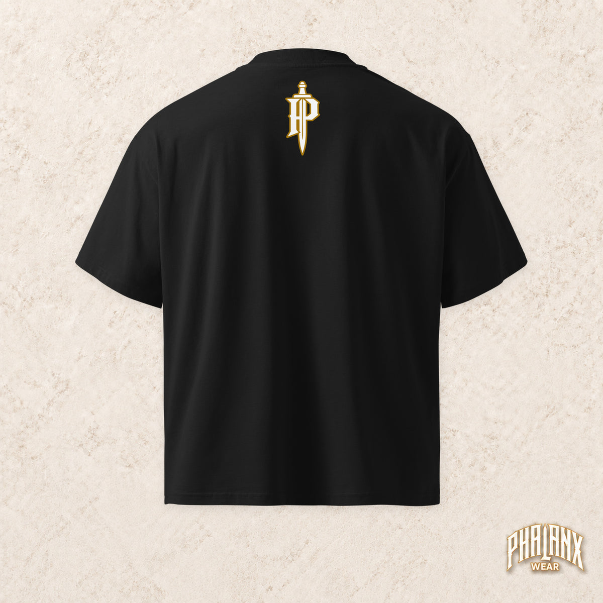PHALANX Organic Oversized T-Shirt – Wordmark