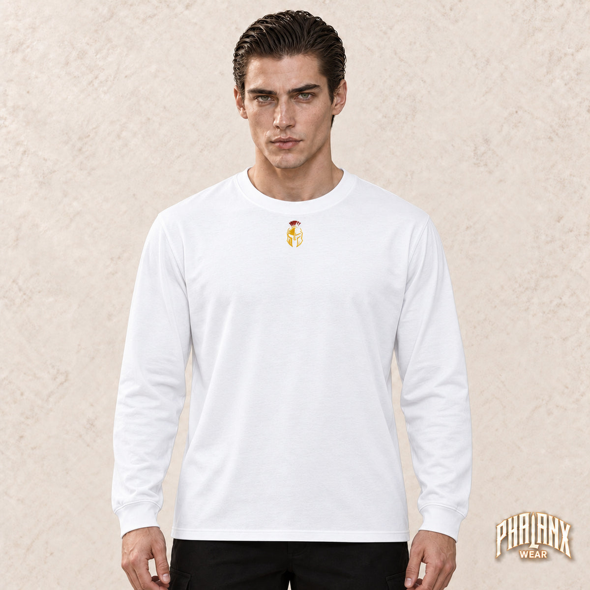 PHALANX Classic “Sparta” Long Sleeve – White – Noah · front