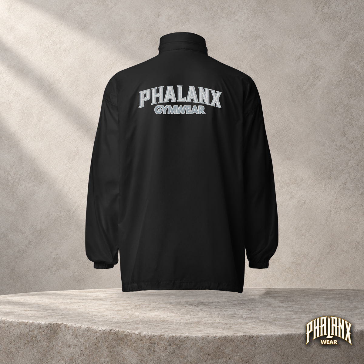 Phalanx Windbreaker – Unisex – Black