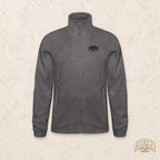 Designvorschau: Phalanx Fleecejacke North in Grau-meliert, Vorderseite
