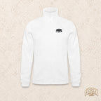 Designvorschau: Phalanx Fleecejacke North in Weiss, Vorderseite