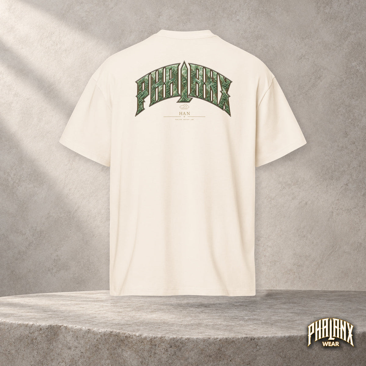 PHALANX Han – vintage-white, hängende Rückenansicht