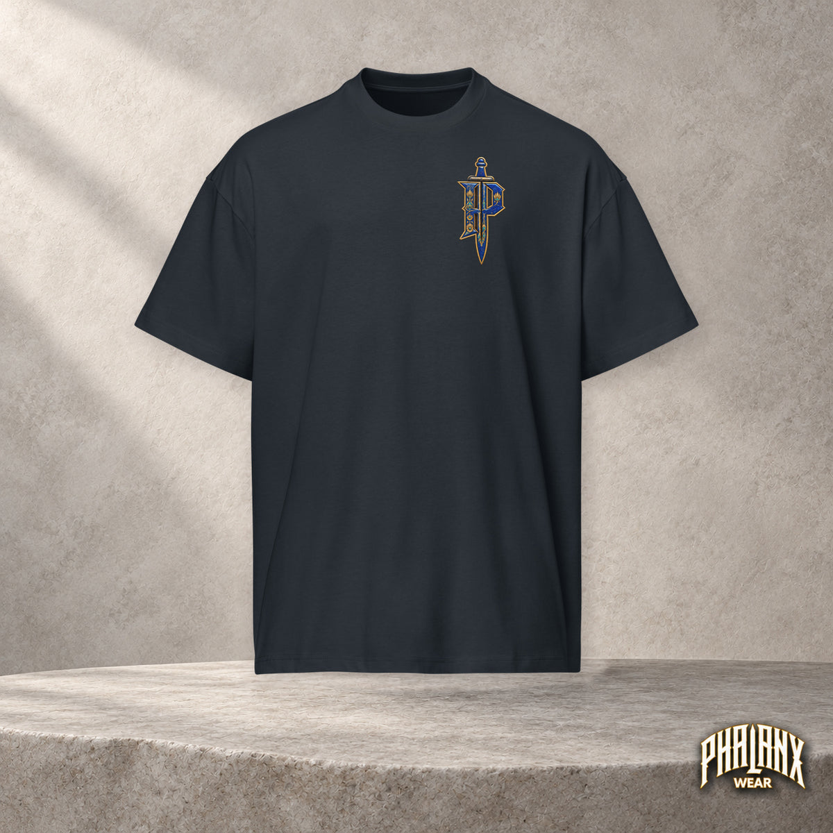 PHALANX Persia – Oversized Boxy-Fit Heavy T-Shirt