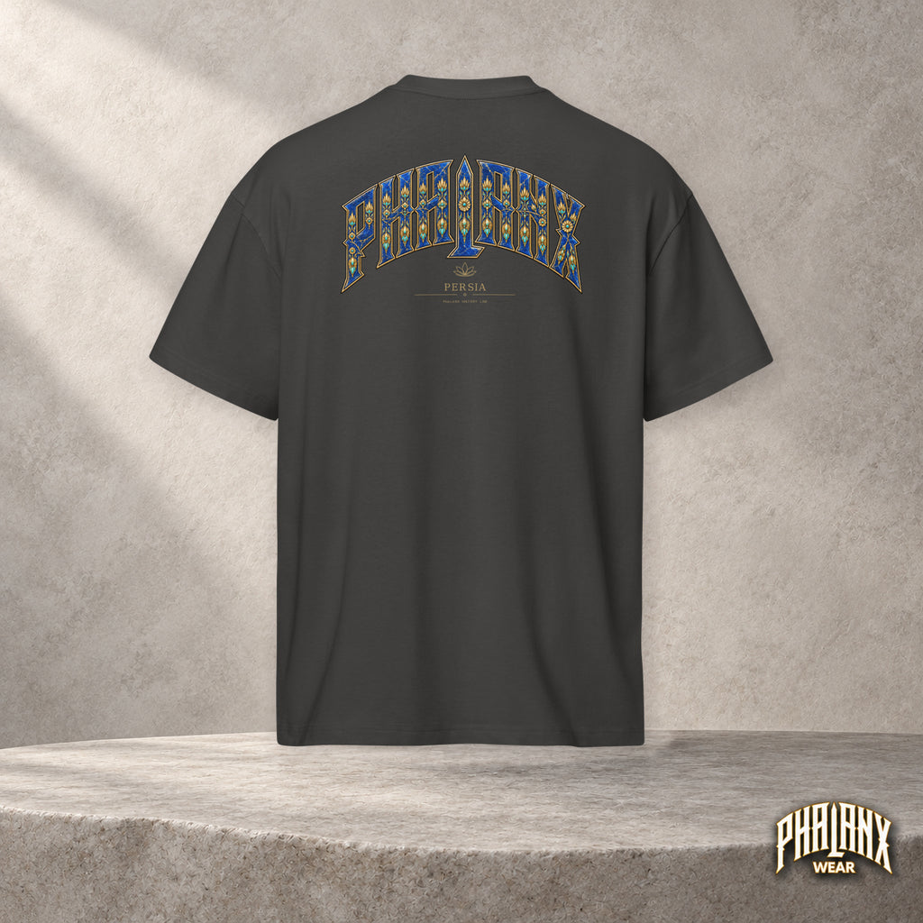 PHALANX Persia – Oversized Boxy-Fit Heavy T-Shirt