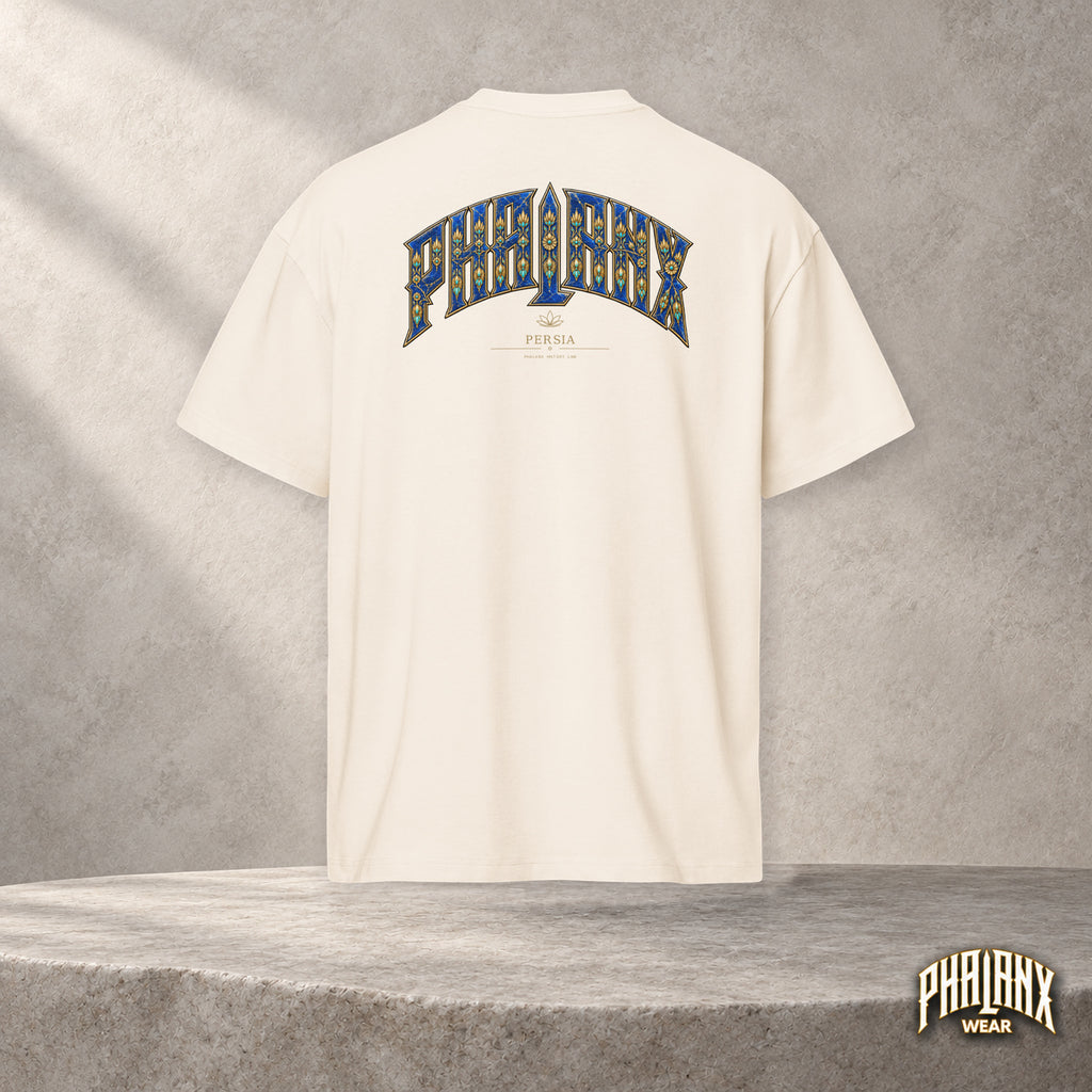 PHALANX Persia – Oversized Boxy-Fit Heavy T-Shirt