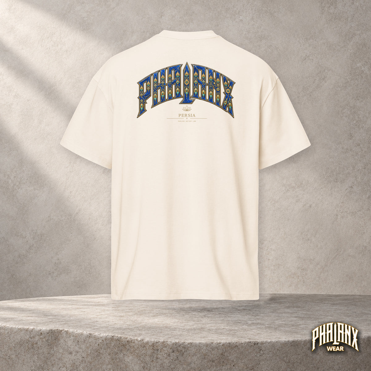 PHALANX Persia – Oversized Boxy-Fit Heavy T-Shirt