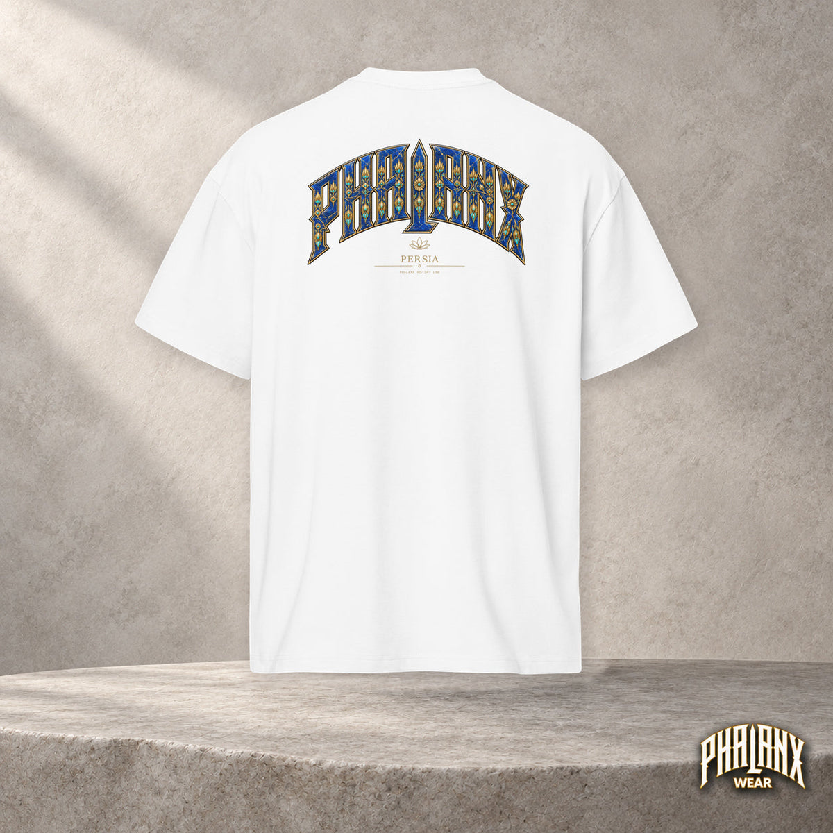 PHALANX Persia – Oversized Boxy-Fit Heavy T-Shirt