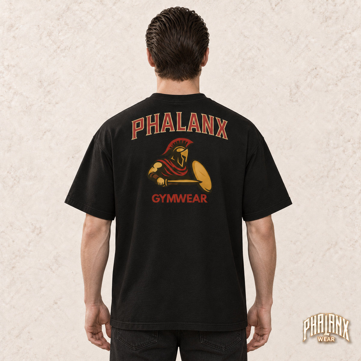 Phalanx Oversized Boxy-Fit HEAVY T-Shirt