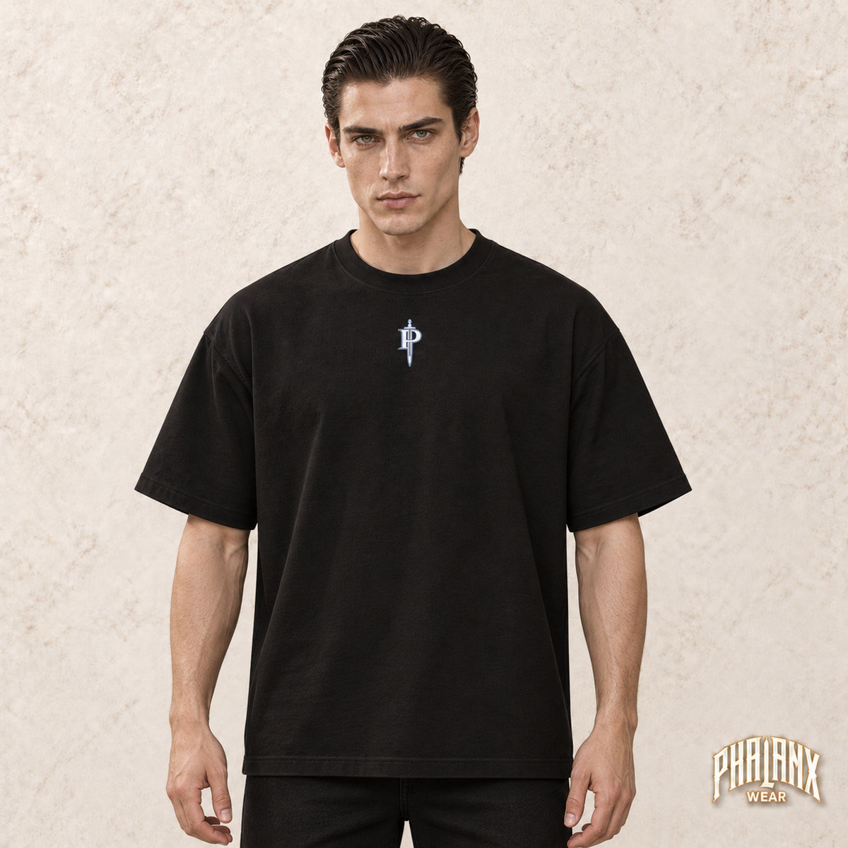 Phalanx "Boxing" Oversized Front and Back Boxy-Fit HEAVY T-Shirt